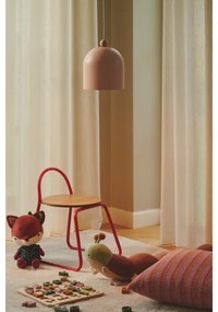 Nordlux - Csillár zsinóron GASTON 1xE27/40W/230V rózsaszín/fehér