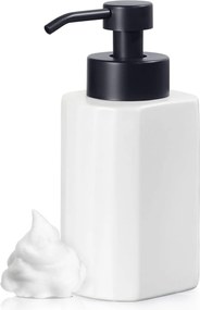 Kézi szappanadagoló, álló, 475 ml, fehér