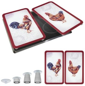 WENKO 2521471500 - Fedőlap (Abdeckplatte) - GRAFIK 30x52 cm, élénk többszínű