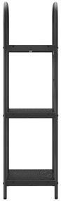 Könyvespolc Musta tammi 40 x 30 x 109 cm Faanyag