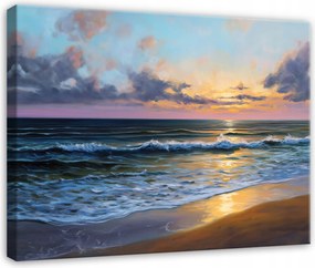 Vászonkép Tengerpart Természet Tájkép Hálószoba Nappali Konyha Vászon 60x40