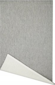 Kültéri Zsinóros Szőnyeg Kétoldalas Tartós Szürke Teraszszőnyeg 140x200 cm