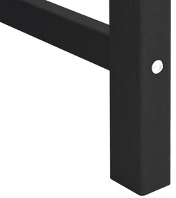 Kerti Pad Fekete 120 cm HDPE