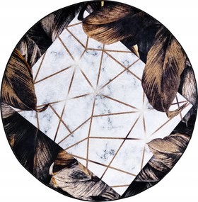 Szőnyeg 120x120 Loft Csúszásgátló Mosógép Kerék