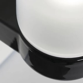 Orion - OSTIA fali lámpa 1xE27/40W/230V fekete