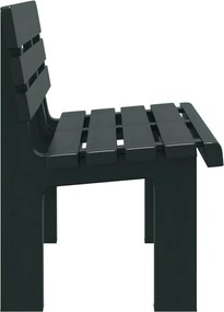 Zöld polipropilén kerti pad 110 x 52 x 71 cm