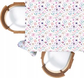 Abrosz Foltálló 110X160 Bazsarózsa Minták