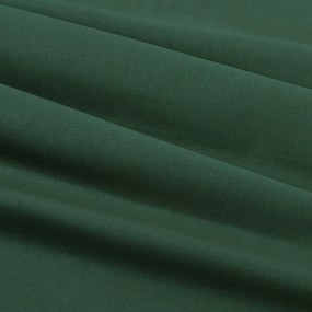 Goldea karácsonyi pamut ágyneműhuzat duo - zakopane, sötétzöld hátoldal 220 x 200 és 2db 70 x 90 cm