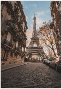 Poszterek 70x100 Eiffel-torony Párizs utca