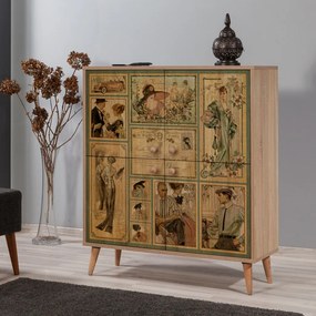 Konyhaszekrény, 95 cm – Multilux-732