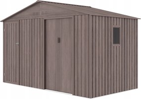 Kerti házikó Szerszámtároló Fém Acél Horganyzott 194x340 cm