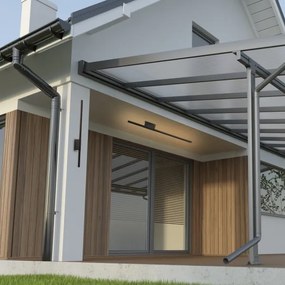 Rabalux 77125 - LED Kültéri fali lámpa KELEBIA LED/12W/230V IP44