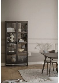 Barna tölgyfa tálalószekrény 95x195 cm Everett – Rowico