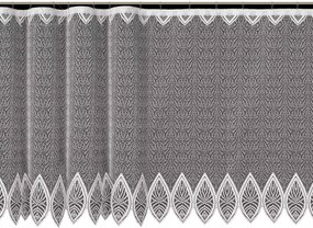 Mg Irigység jacquard 4407 fehér 90cm lengyel