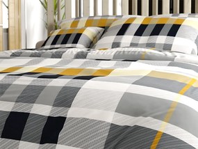 Mikroszálas ágyneműhuzat GREY LINE szürke Ágyneműhuzat mérete: 70 x 90 cm | 140 x 200 cm