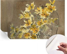 Öntapadós fali fotótapéta Hálószobába Napsütötte csokor 416x254 cm