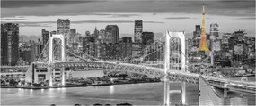 Kép - A nagyváros a sárga toronnyal (120x50 cm)