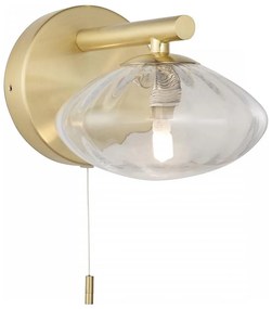 Endon 97182 - Fürdőszobai fali lámpa MOBIAS 1xG9/3W/230V IP44 réz