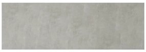 betonszürke szerelt fali fejtámla 240 x 1,5 x 80 cm