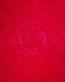 POSEIDON Strandtörölköző magenta 165x90cm