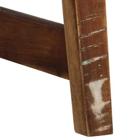 tömör újrahasznosított fa tálalóasztal 90x32x75 cm