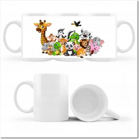 Fotó bögre Vidám állatcsoport