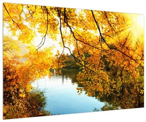 Őszi fa képe (90x60 cm)