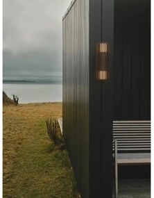 Nordlux - Kültéri fali lámpa ALUDRA 2xE27/15W/230V IP54 barna