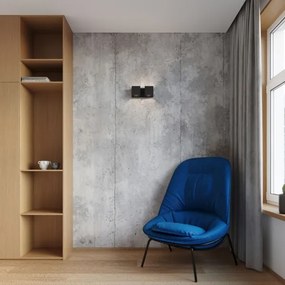 Sollux SL.0657 - QUAD fali lámpa 2xG9/40W/230V fekete