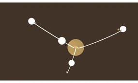 Zambelis 22248 - LED dimmelhető csillár zsinóron LED/42W/230V arany