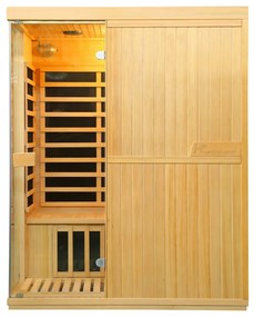 Sauna DeLuxe 2200 Carbon, barna