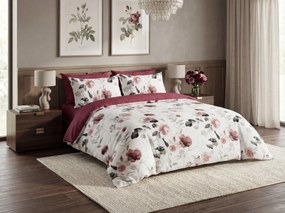 Kétoldalas ágyneműhuzat DUO SENSE ROSALIA mintás + párnahuzat 40x50 cm INGYEN Ágyneműhuzat mérete: 70 x 90 cm | 140 x 200 cm