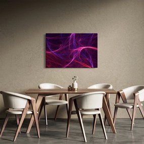 Absztrakt görbék képe (90x60 cm)