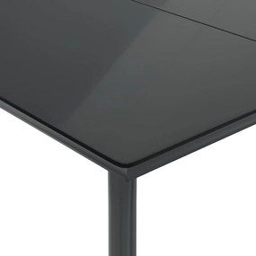 3 részes szürke polyrattan bisztrógarnitúra párnákkal