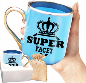 Bögre Elegáns Nyomott Mintás Szuper Pasi Ajándék Neki Fiú Print