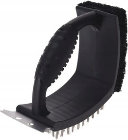 Kaparó kefe a grill tisztításához 3az1ben