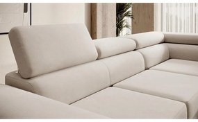 Sarokkanapé Stiletto (J) (bézs + ezüst). Akció -15%. 1099719