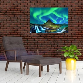 Kép - Kirkjufell, Izland (90x60 cm)