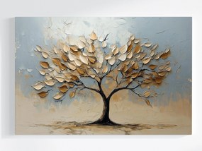 Vászonkép Canvas Dekoráció Fa Élet Boldogság Levelek 3D 60x40