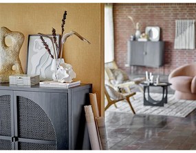 Fehér üveg váza Halim – Bloomingville