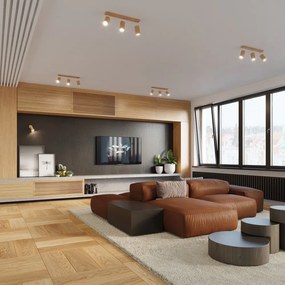 Natúr színű spotlámpa ø 6 cm Ludwik – Sollux