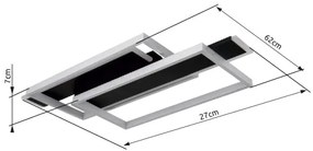 Globo 67187-40 - LED Mennyezeti lámpa FINNLEY LED/40W/230V 62x27 cm