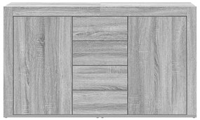 oldalszekrény Szürke Sonoma Szerelt fa 120 x 36 x 69 cm