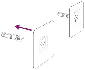 LED-es fürdőszobatükör 40x70 cm