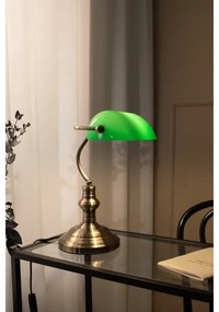 Markslöjd 105931 - Asztali lámpa BANKERS 1xE14/40W/230V