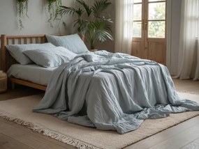 Mušelín ágyneműhuzat MOELLIN világosszürke Ágyneműhuzat mérete: 70 x 90 cm | 140 x 200 cm