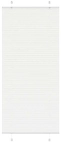 pliszírozott redőny Fehér 90x200 cm szövetszélesség 89,4 cm