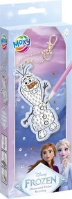 Disney Jégvarázs Olaf gyémántszemes kulcstartó készítő szett