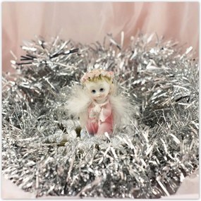 Poszterek 100x100 Angyalka ezĂŒst szĂ©nĂĄban