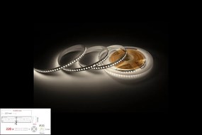 VilĂĄgĂtĂĄs Led Szalag Tekercs 5m fehĂ©r Semleges DL R-2835-FUT-800-20-40K-01